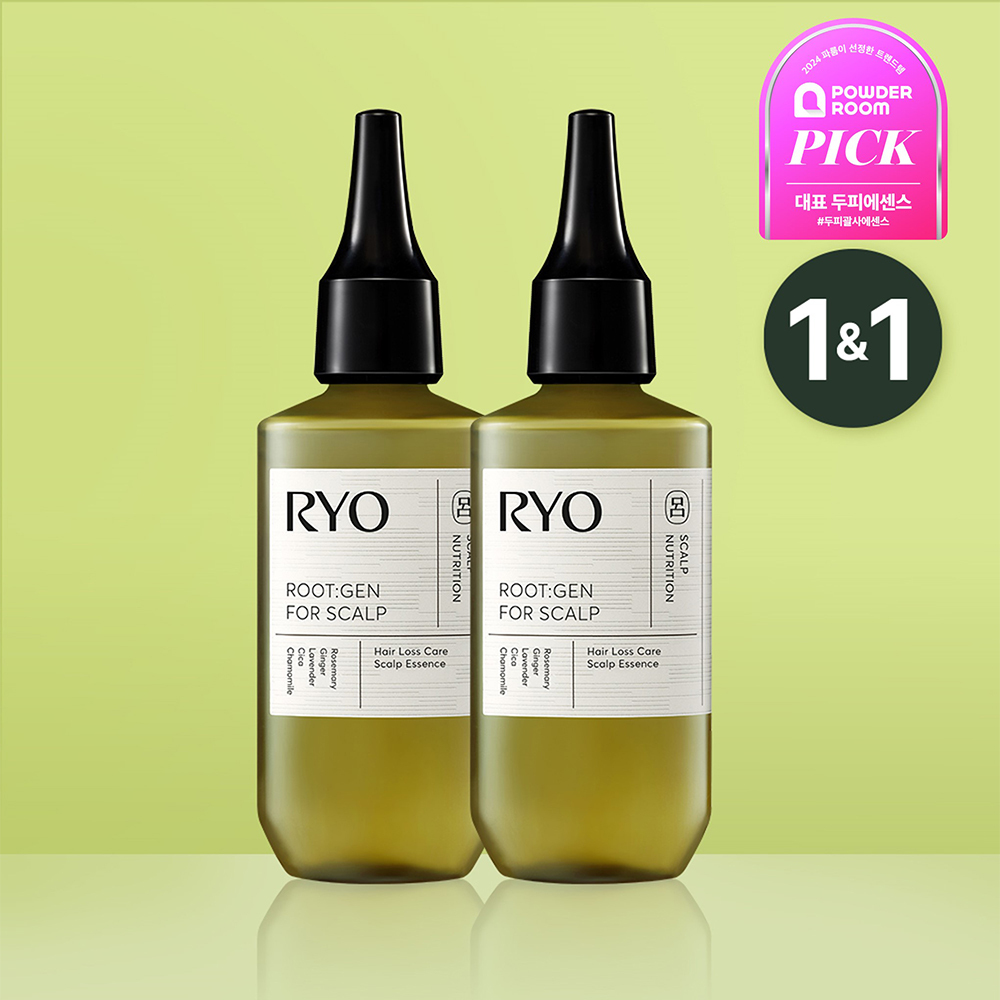 Ryo Root:Gen Scalp Essence 80mL Double Pack (4)