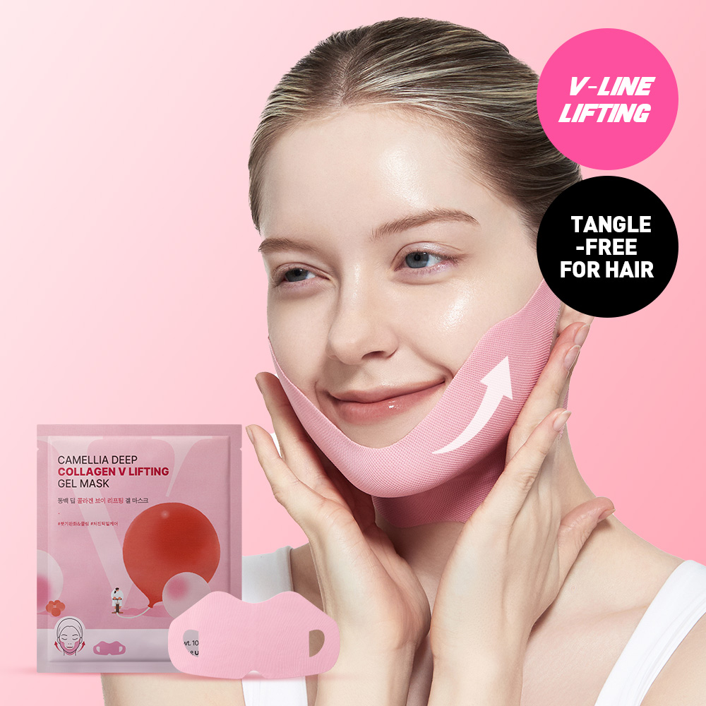 ROUND LAB Camellia Deep Collagen V Lifting Gel Mask Sheet 4ea (6)