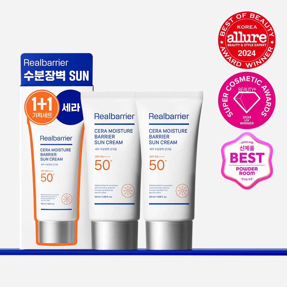 Realbarrier Cera Moisture Barrier Sun Cream SPF50 Pa++++ 50ml