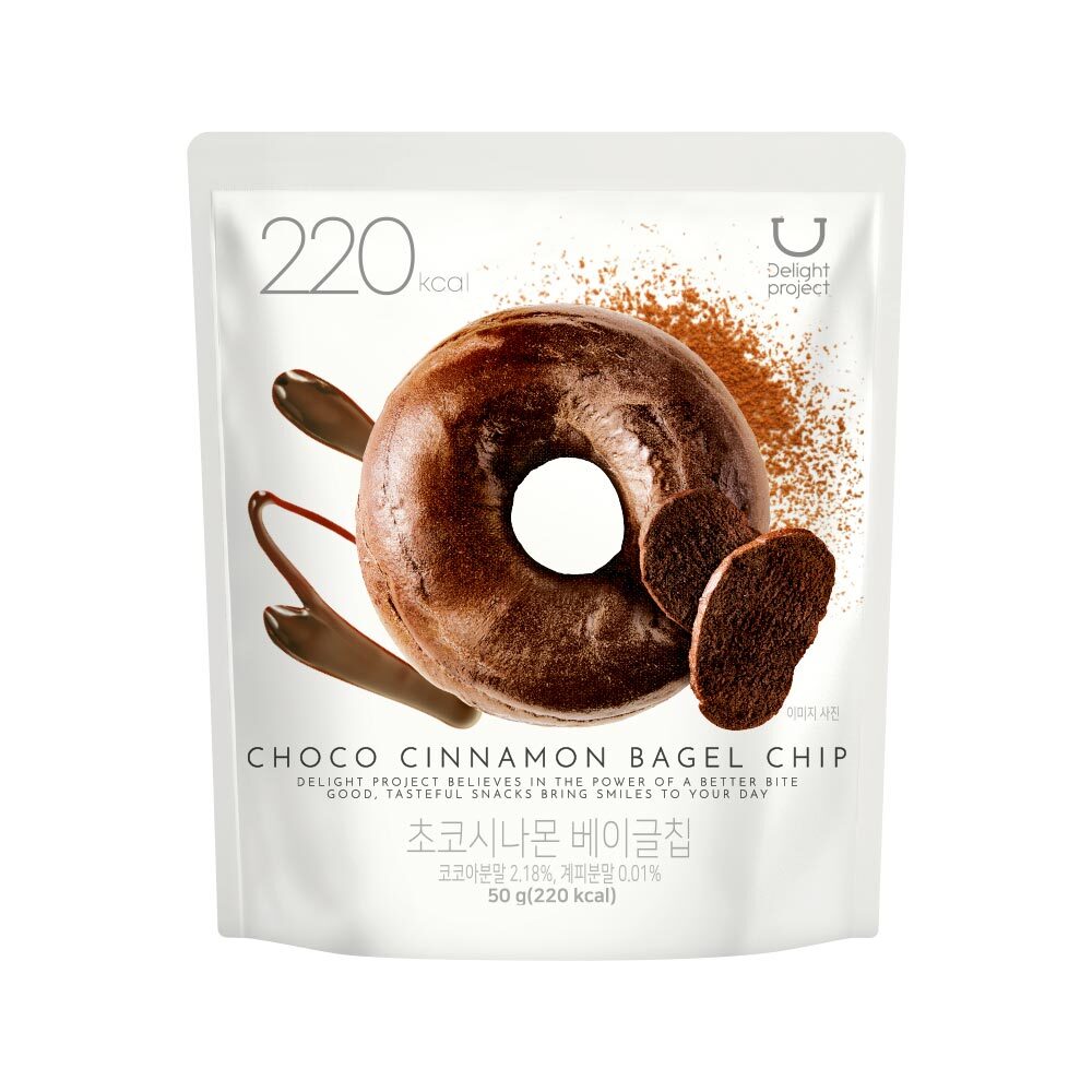 Delight Project Choco Cinnamon Bagel Chip 50g (2)