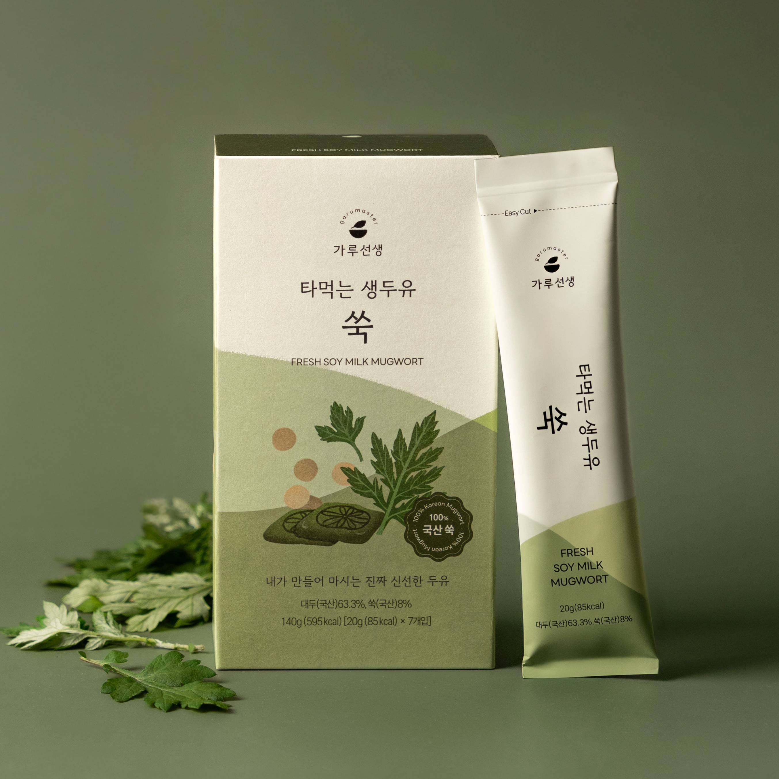 garumaster Fresh Soy Milk #Mugwort 20g*7ea (3)