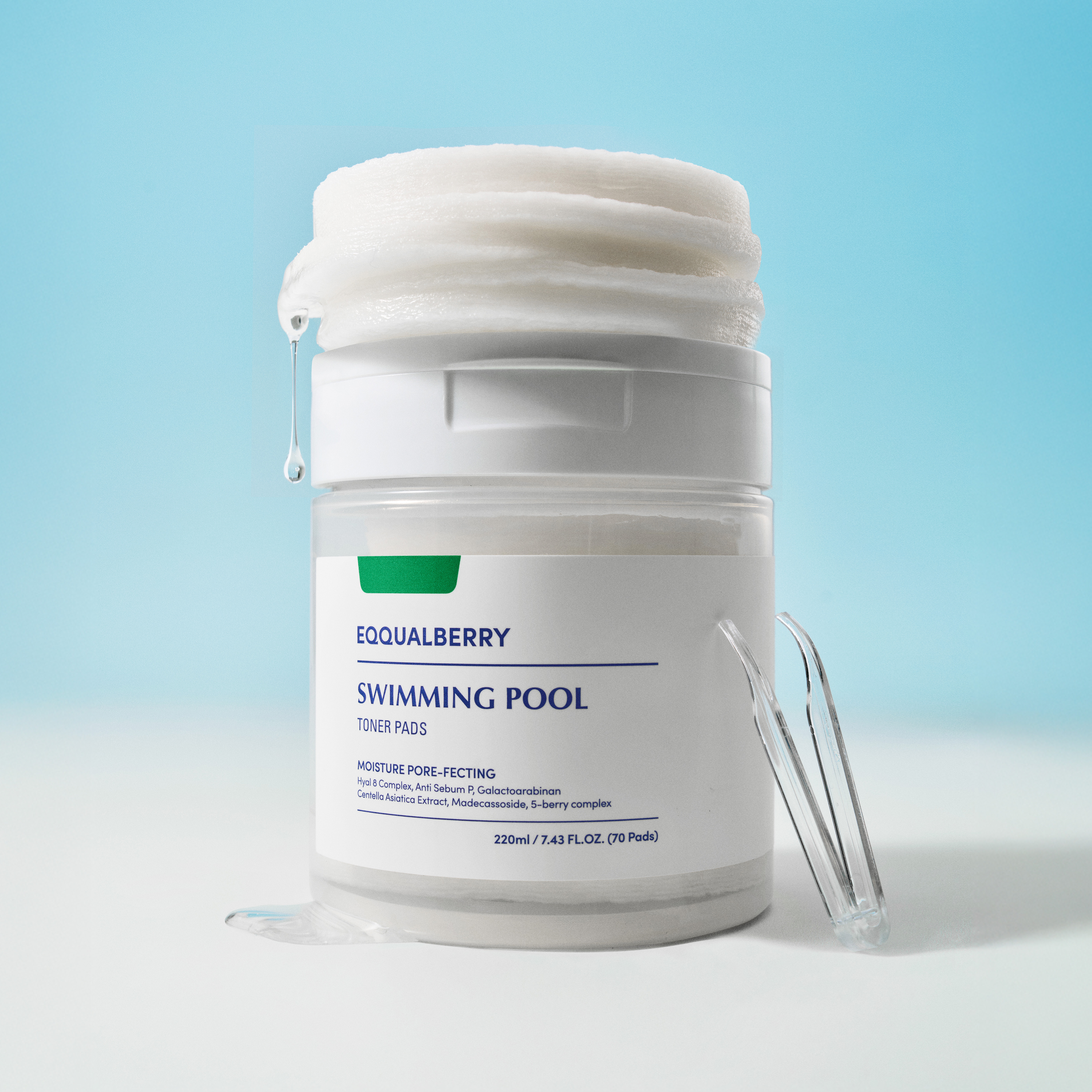 EQQUALBERRY Swimming Pool Toner Pads 70EA (5)