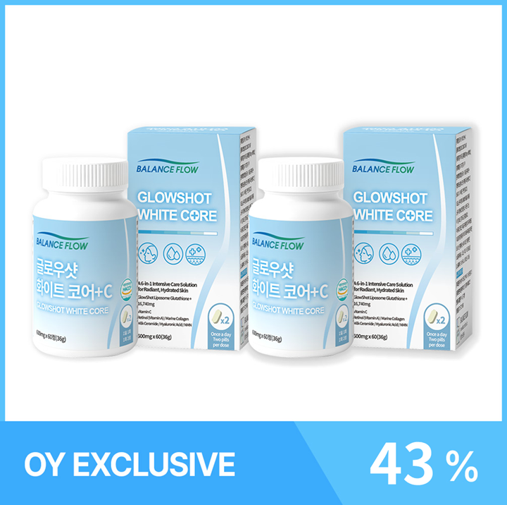 BALANCE FLOW Glowshot White Core Double Set (120 ea) (2)