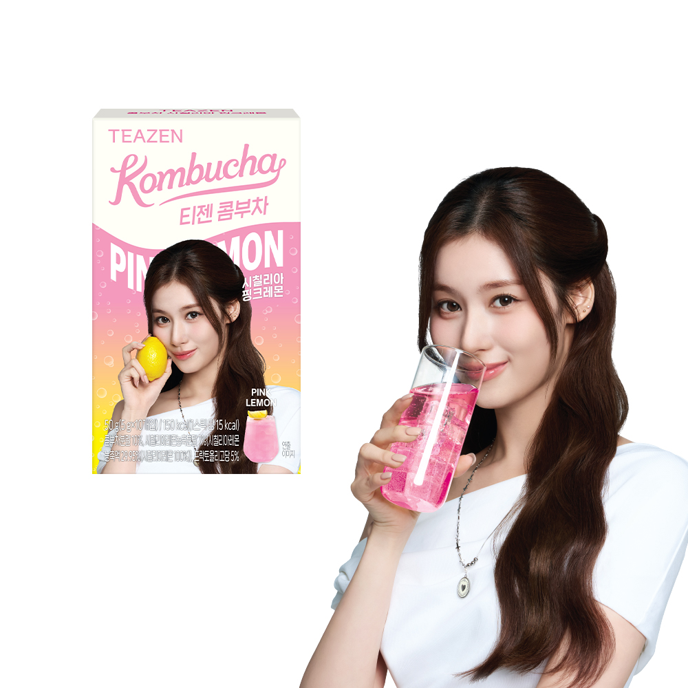 Teazen Kombucha #Ginger Lemon 10T (Hot & Iced) (4)