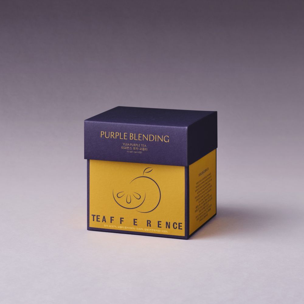 TEAFFERENCE Purple Tea #Yuja Relax 1.5g 15ea (3)