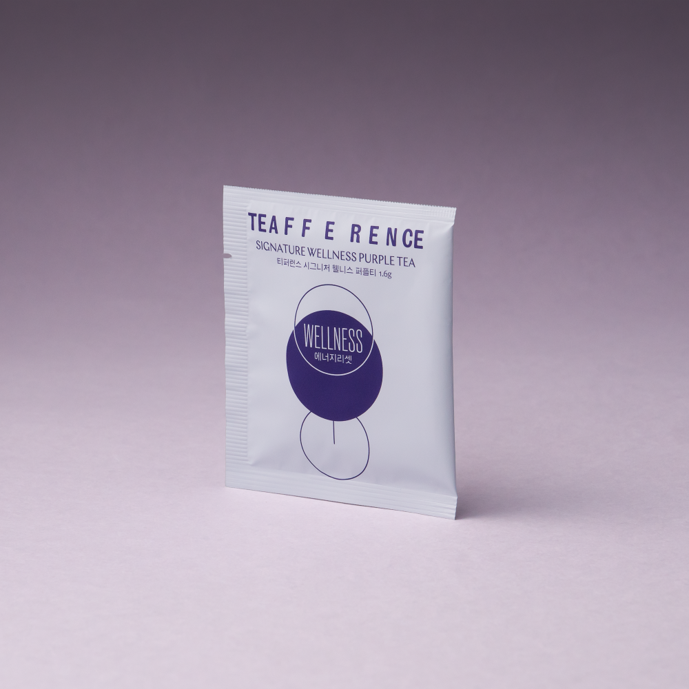 TEAFFERENCE Purple Tea #Signature Wellness 1.6g 1ea (3)