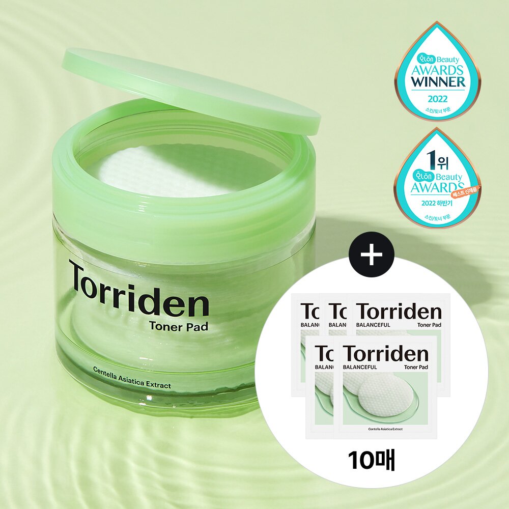 Torriden Balanceful Cica Toner Pad 60 Pads Special Set (+10 Pads) (2)