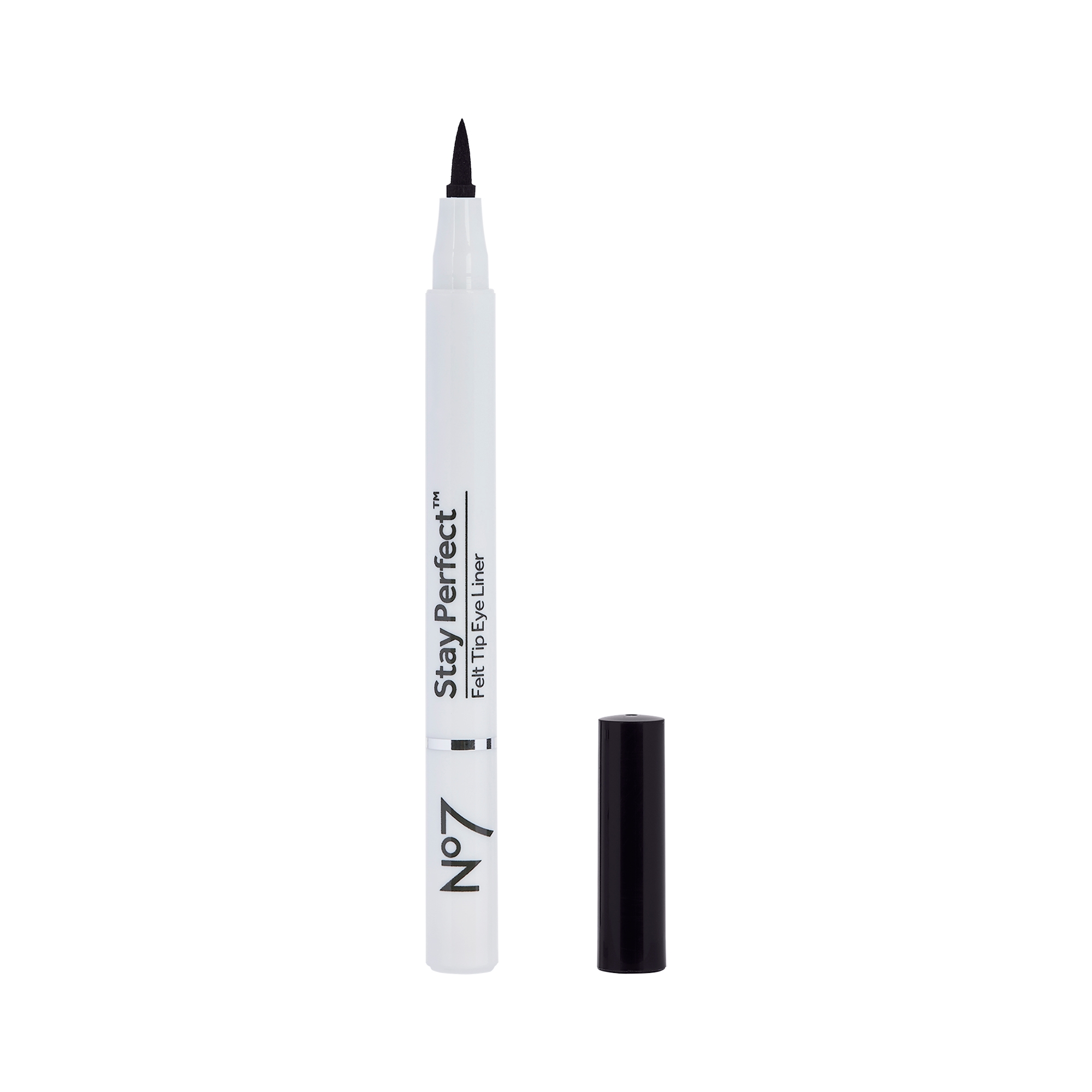 No7 Stay Precise Felt Tip Eye Liner - Brown (2)