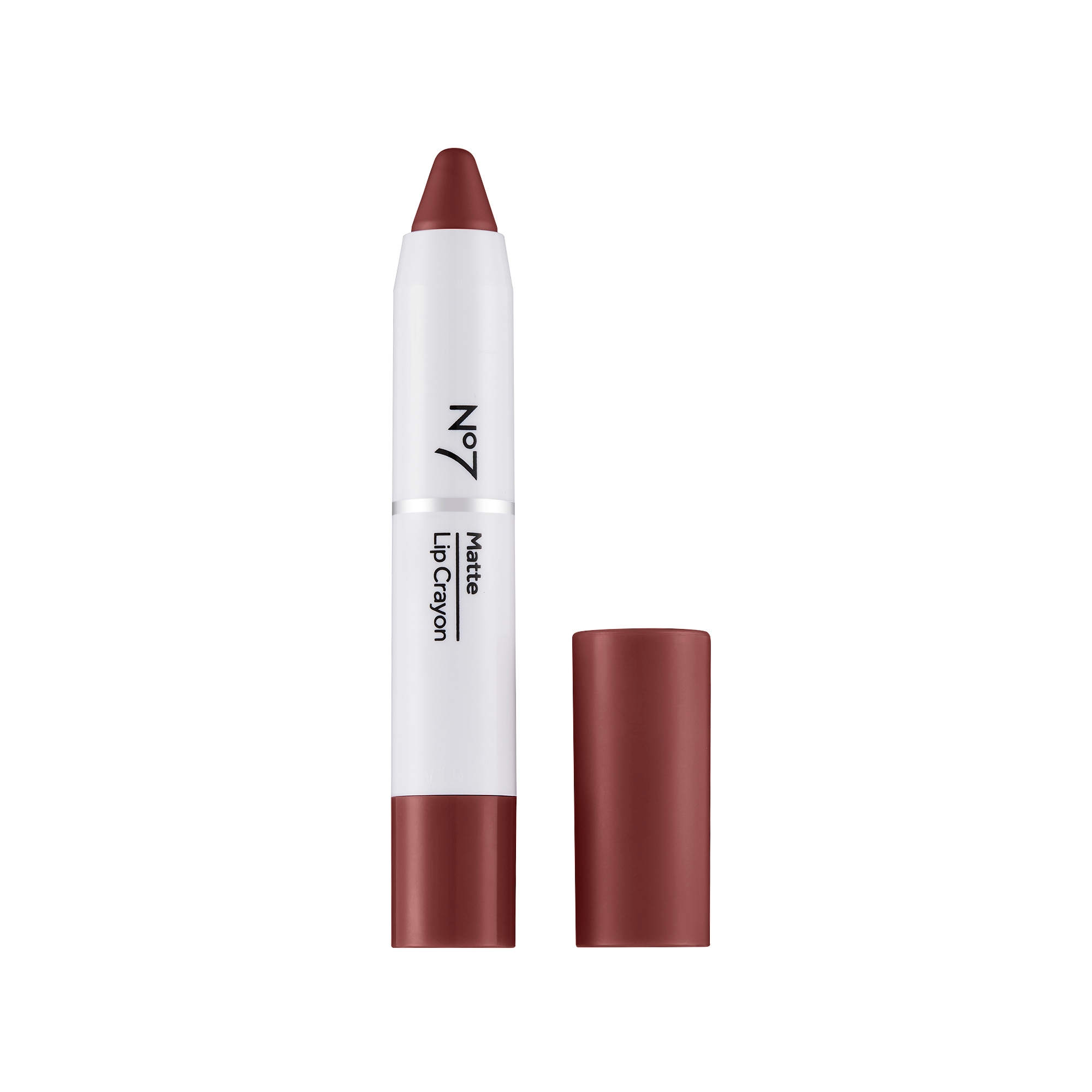 No7 Matte Lip Crayon Dusky Rose 2.71g (2)