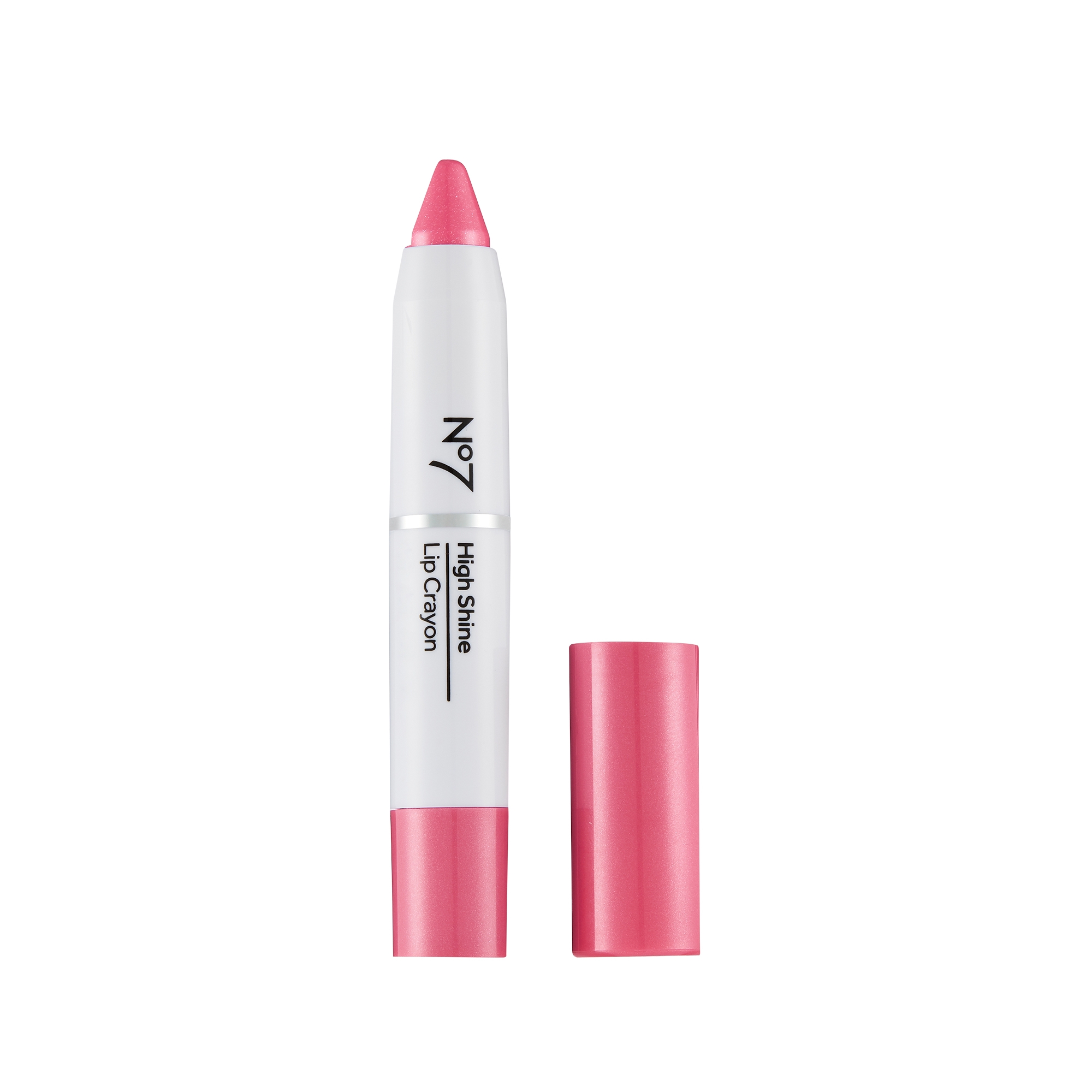 No7 High Shine Lip Crayon Rosy Blush 2.71g (2)