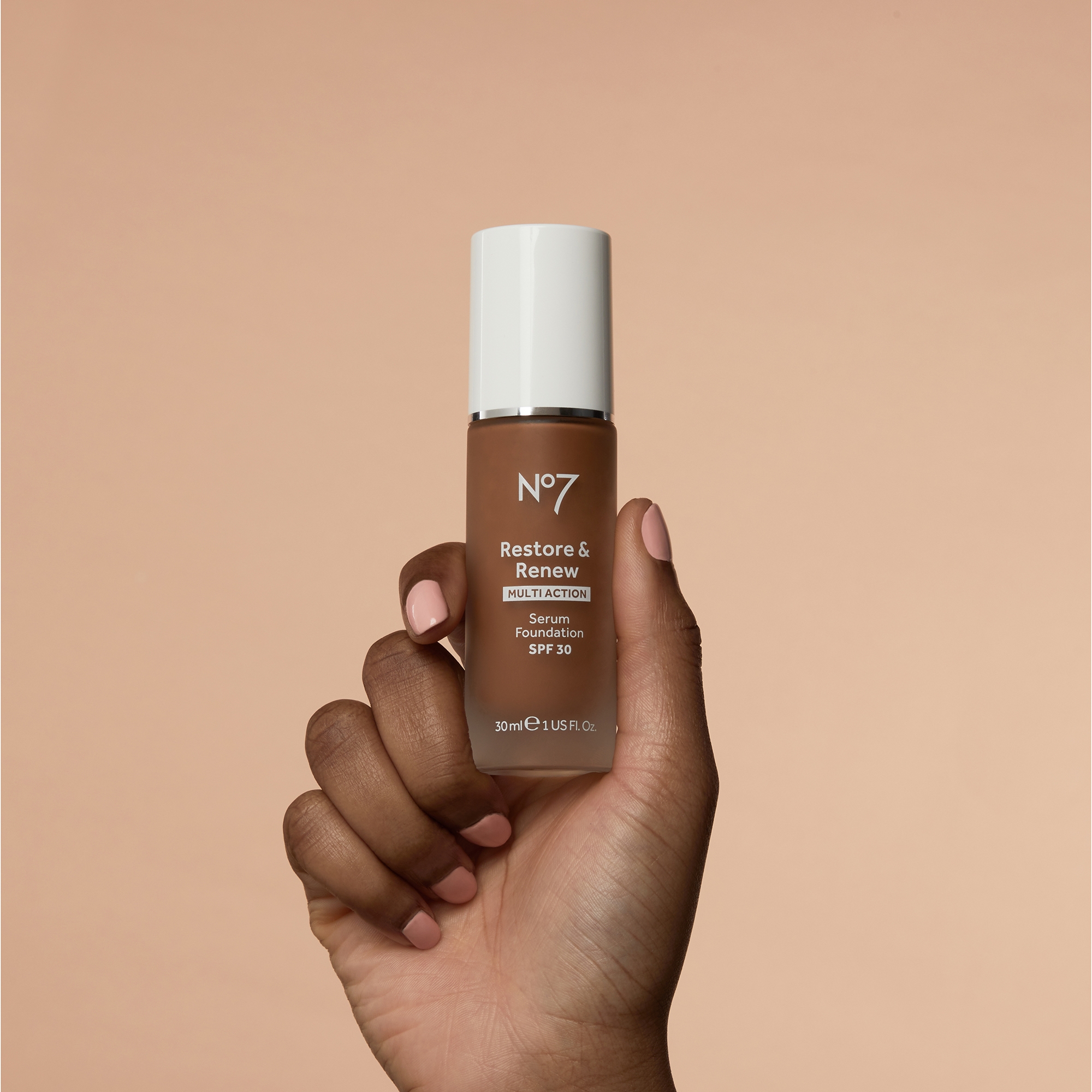 No7 Restore &amp; Renew Foundation Tawny