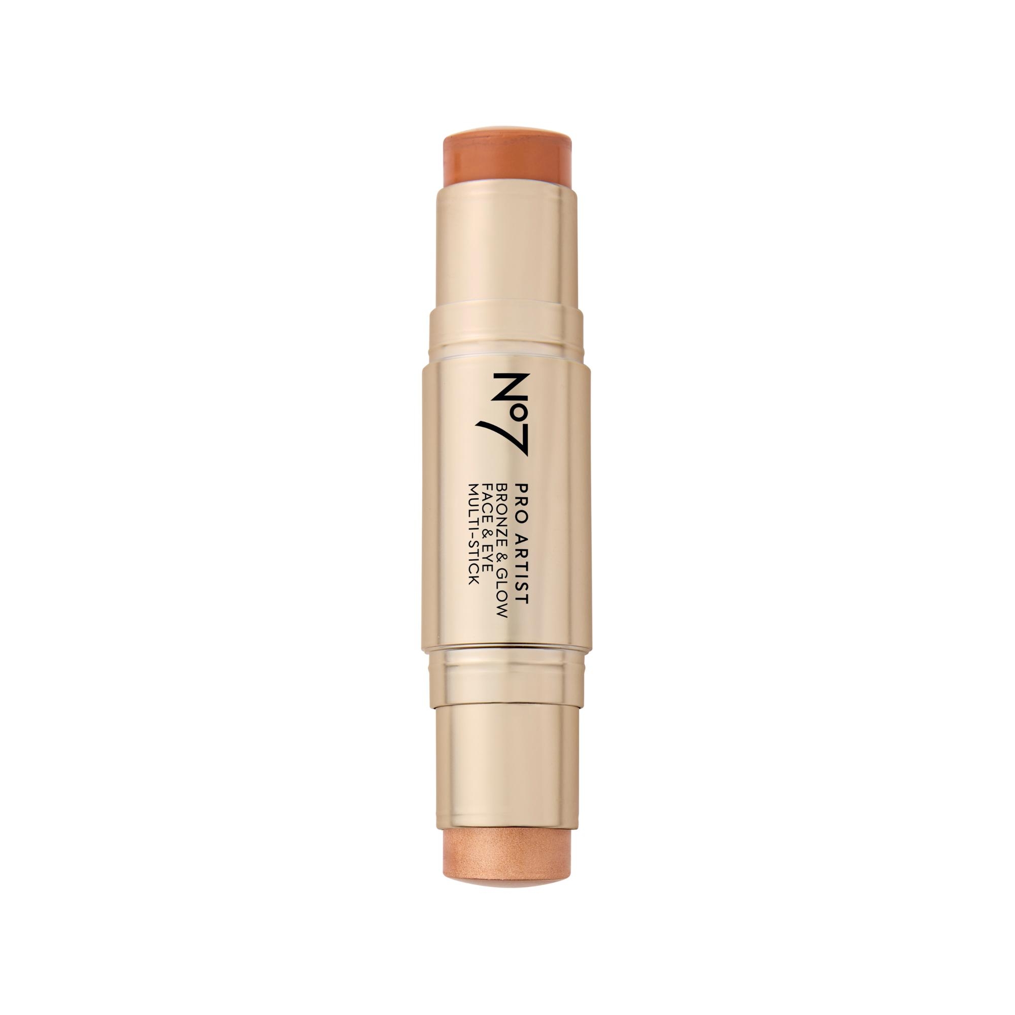 No7 Pro Artist Bronze &amp; Glow Multistick Light Bronze &amp; Champagne Glow