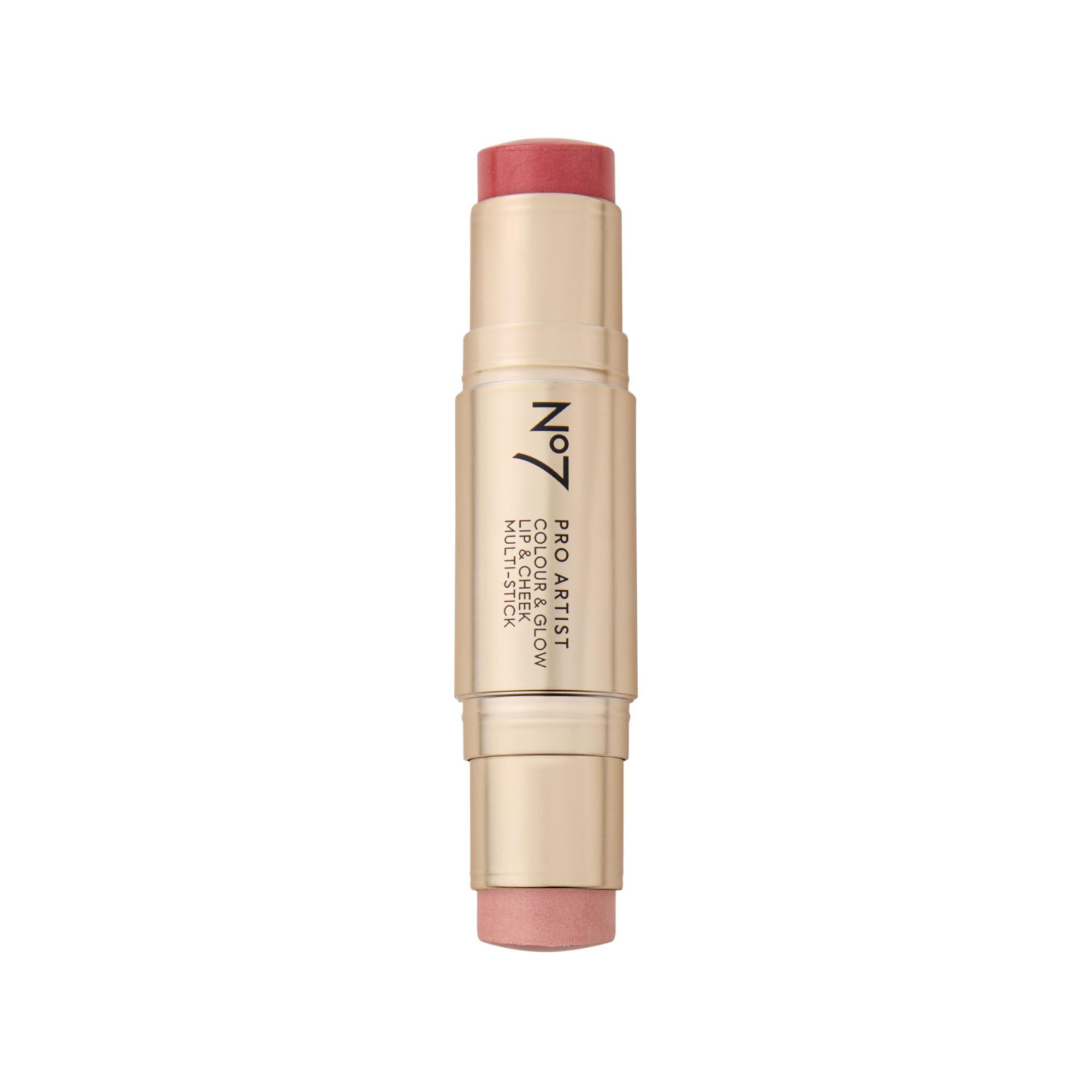 No7 Pro Artist Colour &amp; Glow Multistick Peachy Coral/ Rose Glow