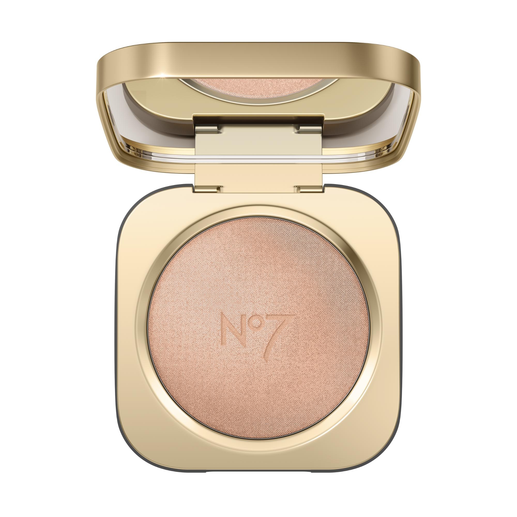 No7 Pro Artist Radiant Glow Powder Highlighter Gold Silk 5g