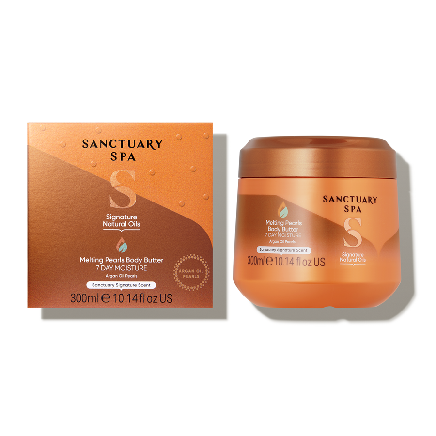 Sanctuary Spa Ruby Oud Natural Oils Melting Pearl Body Butter 300ml (7)