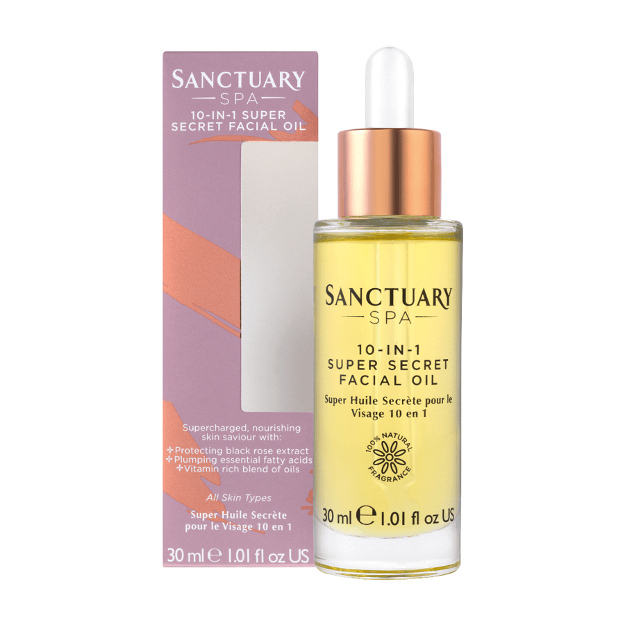 Sanctuary Spa 10-in-1 Super Secret Facial Oil 30ml (2)