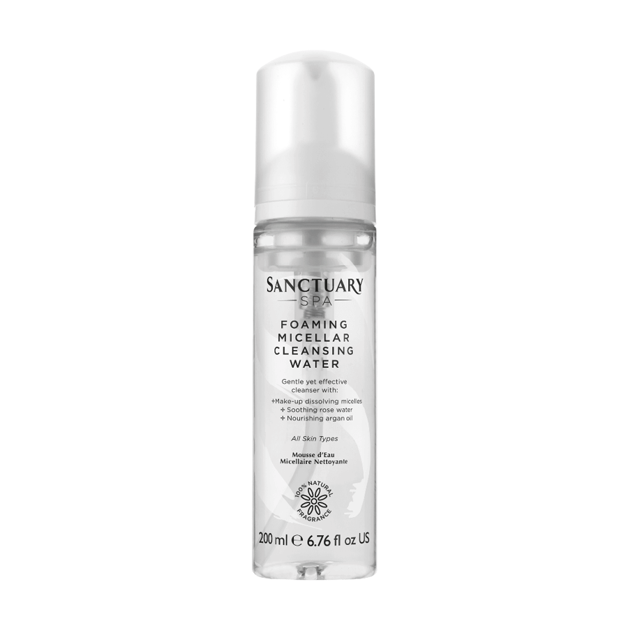 Sanctuary Spa Foaming Micellar Cleansing Water 200ml