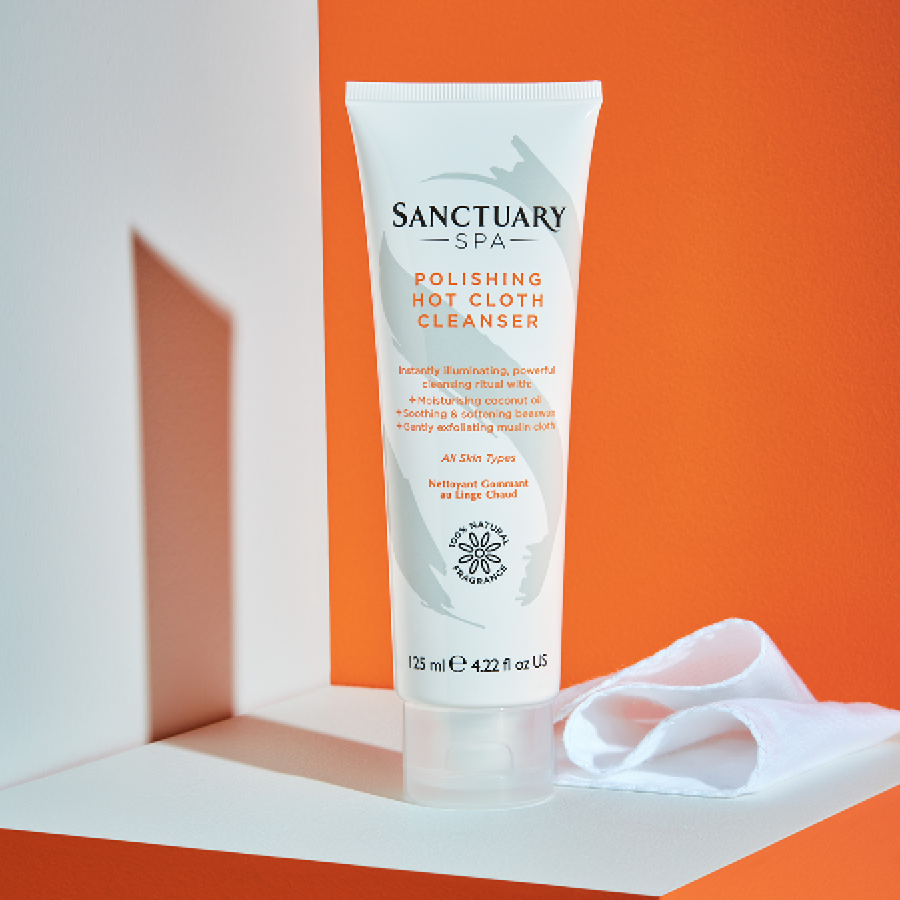 Sanctuary Spa Polishing Hot Cloth Cleanser 125ml (4)