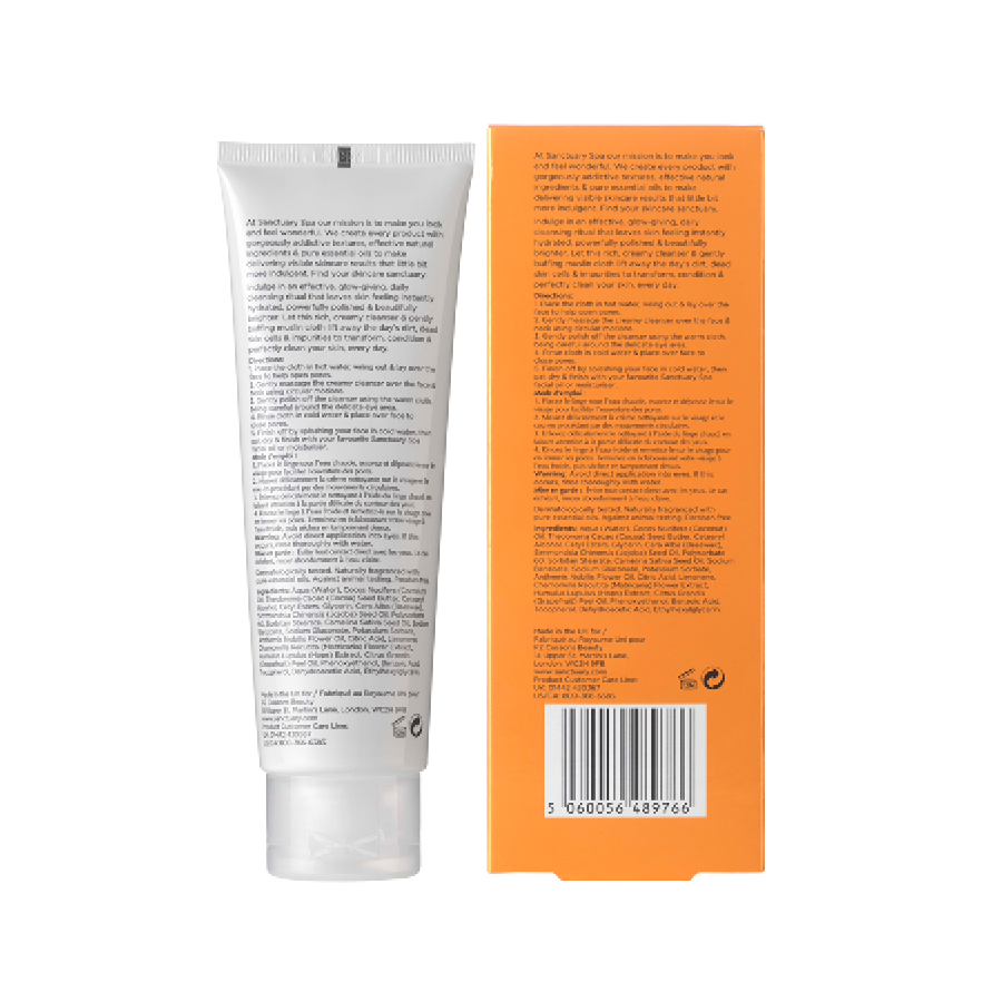 Sanctuary Spa Polishing Hot Cloth Cleanser 125ml (5)