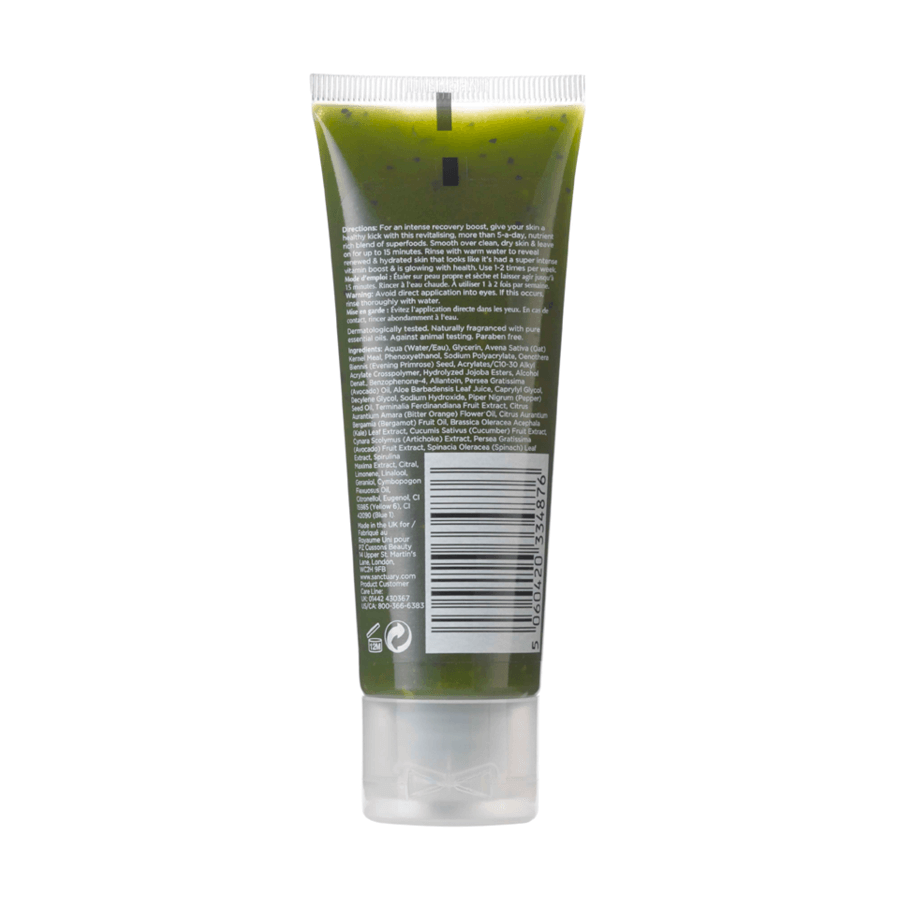 Sanctuary Spa Green Smoothie Re-Charge Mask 75ml (4)