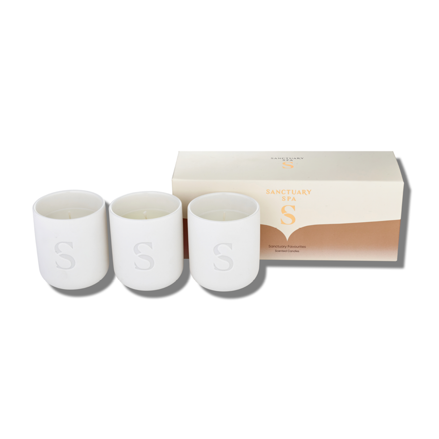 Sanctuary Spa Trio Candle Giftset