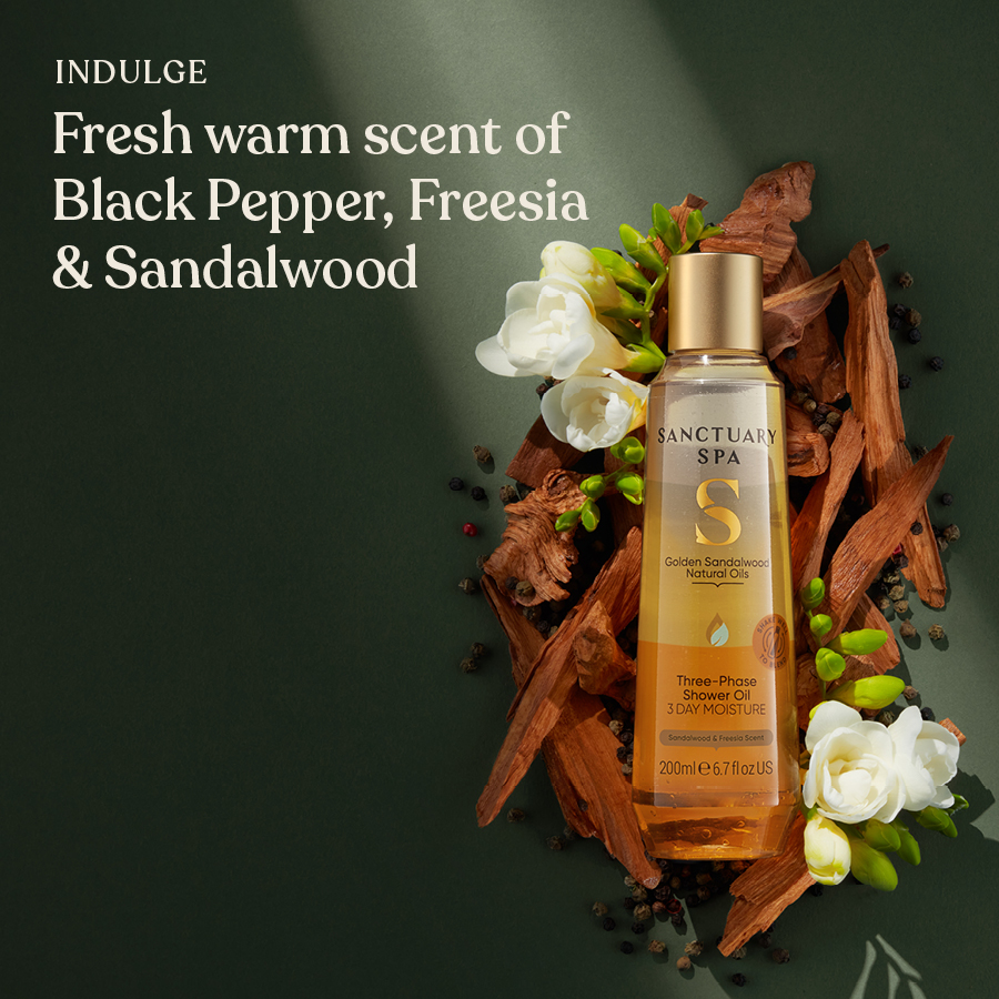 Sanctuary Spa Golden Sandalwood Mousse-to-Oil Moisturiser (9)