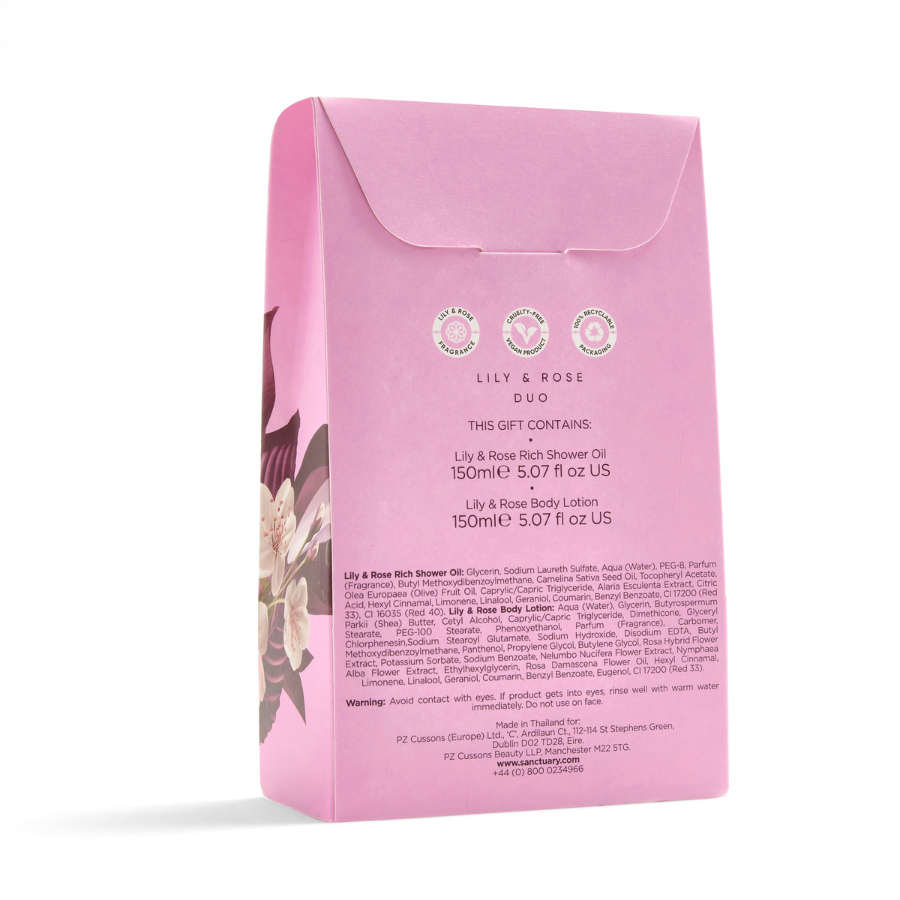 Sanctuary Spa Lily & Rose Hand Cream 60ml (20)